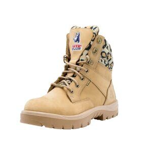 Steel Blue Southern Cross Work Boot Cheetah Top - NEW
